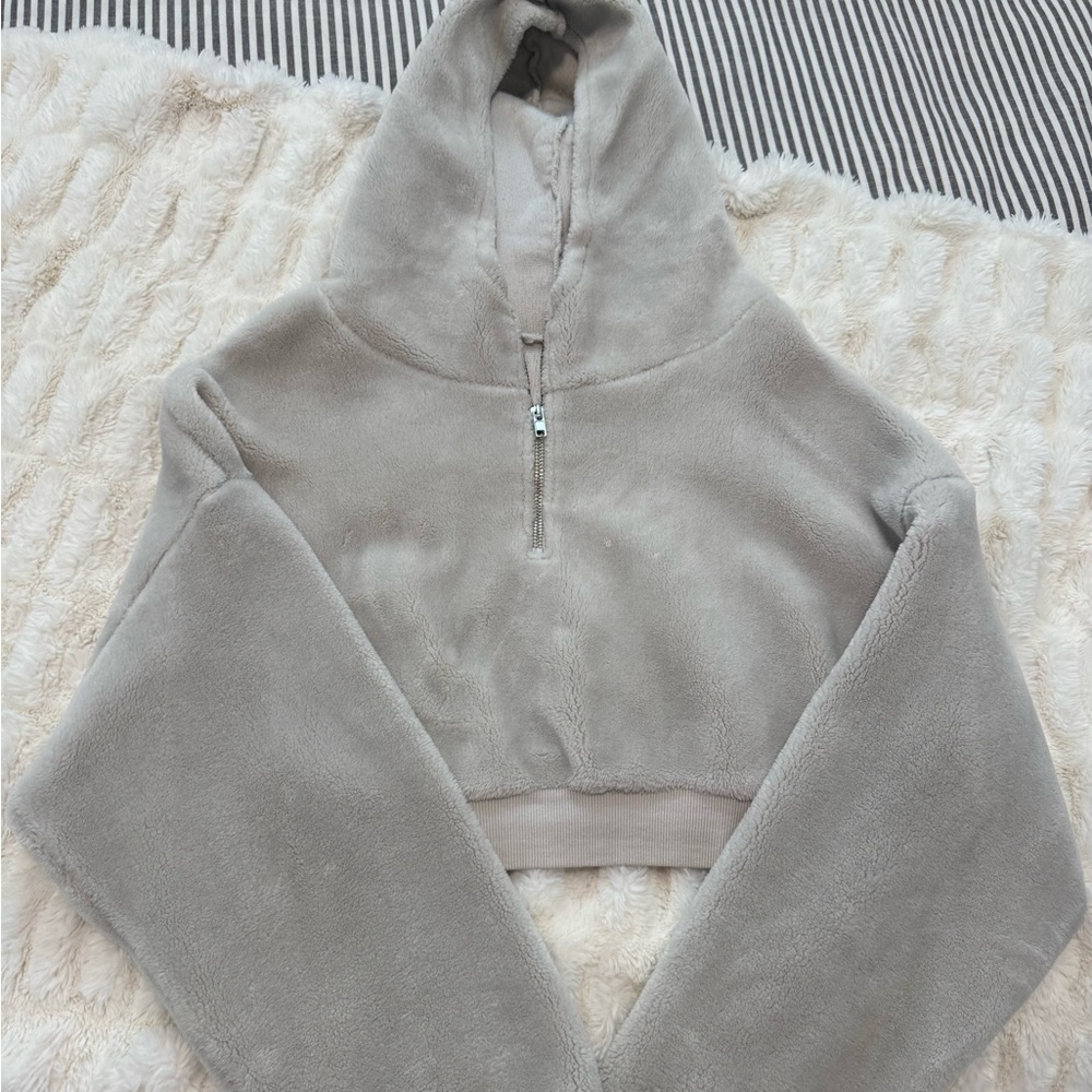 BDG Gray Fleece Hoodie